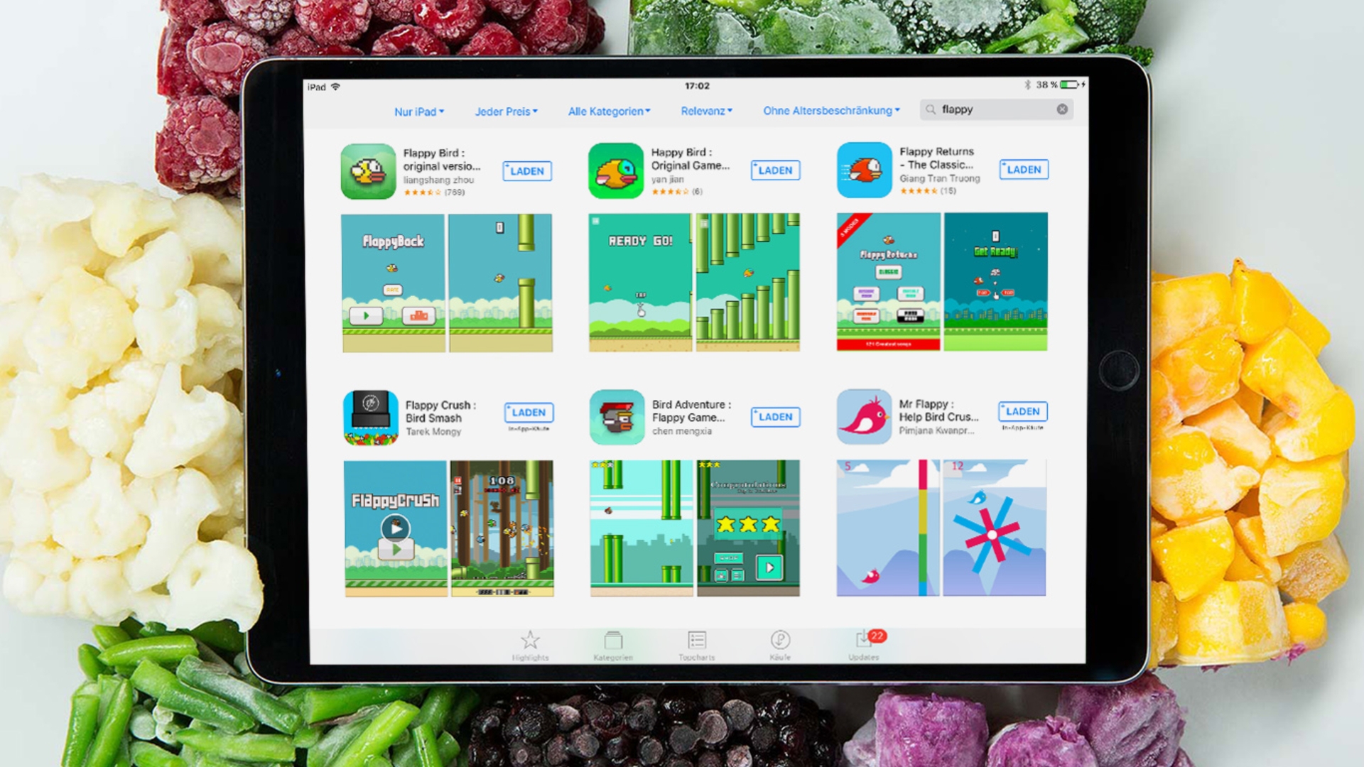 Klon Apps, App Store