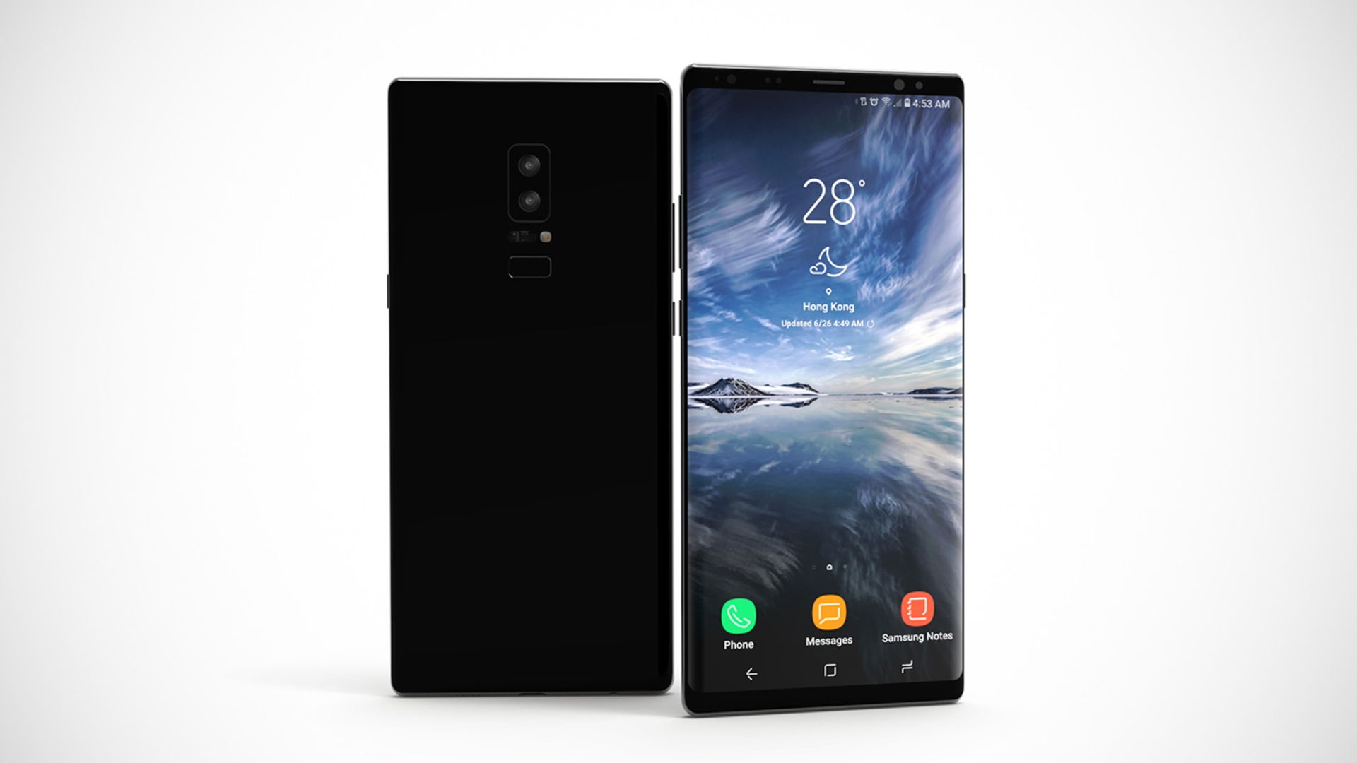 Samsung Galaxy Note 8 Konzept