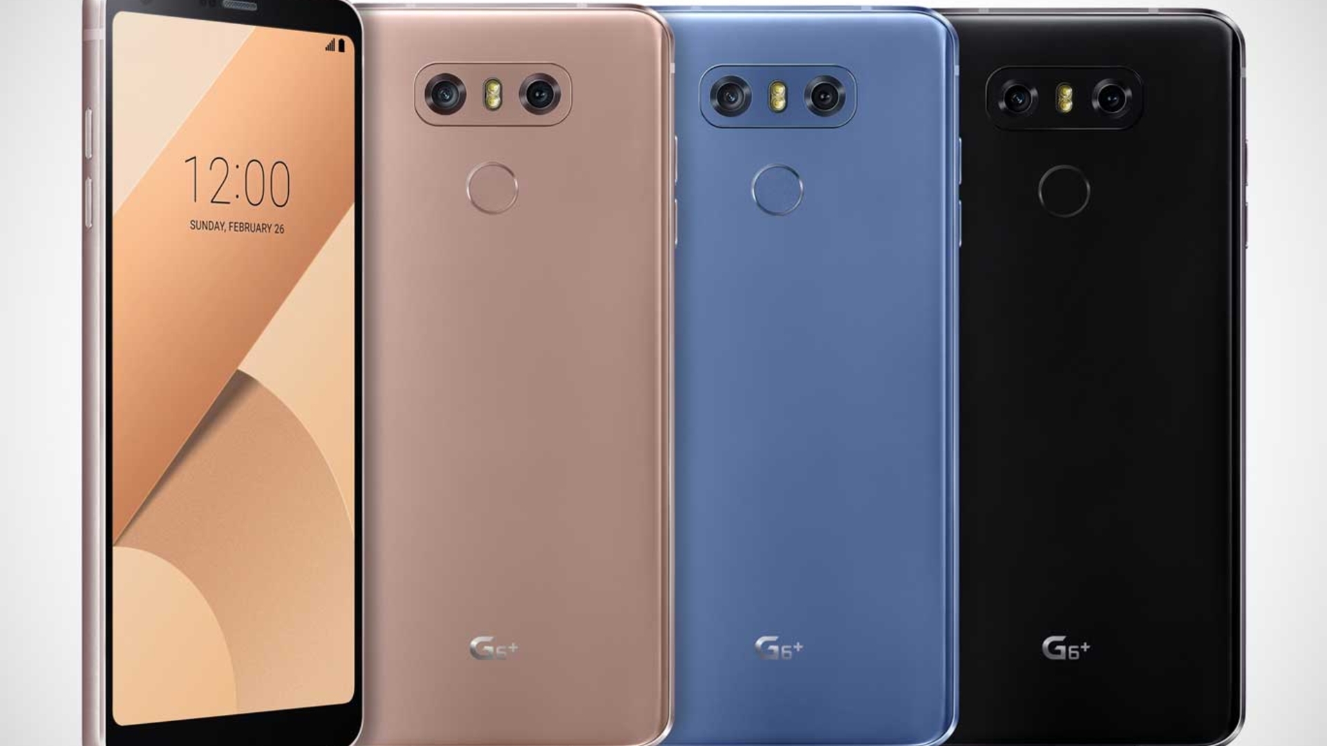 Das LG G6 Plus unterscheidet sich optisch vom LG G6 nur durch das Logo