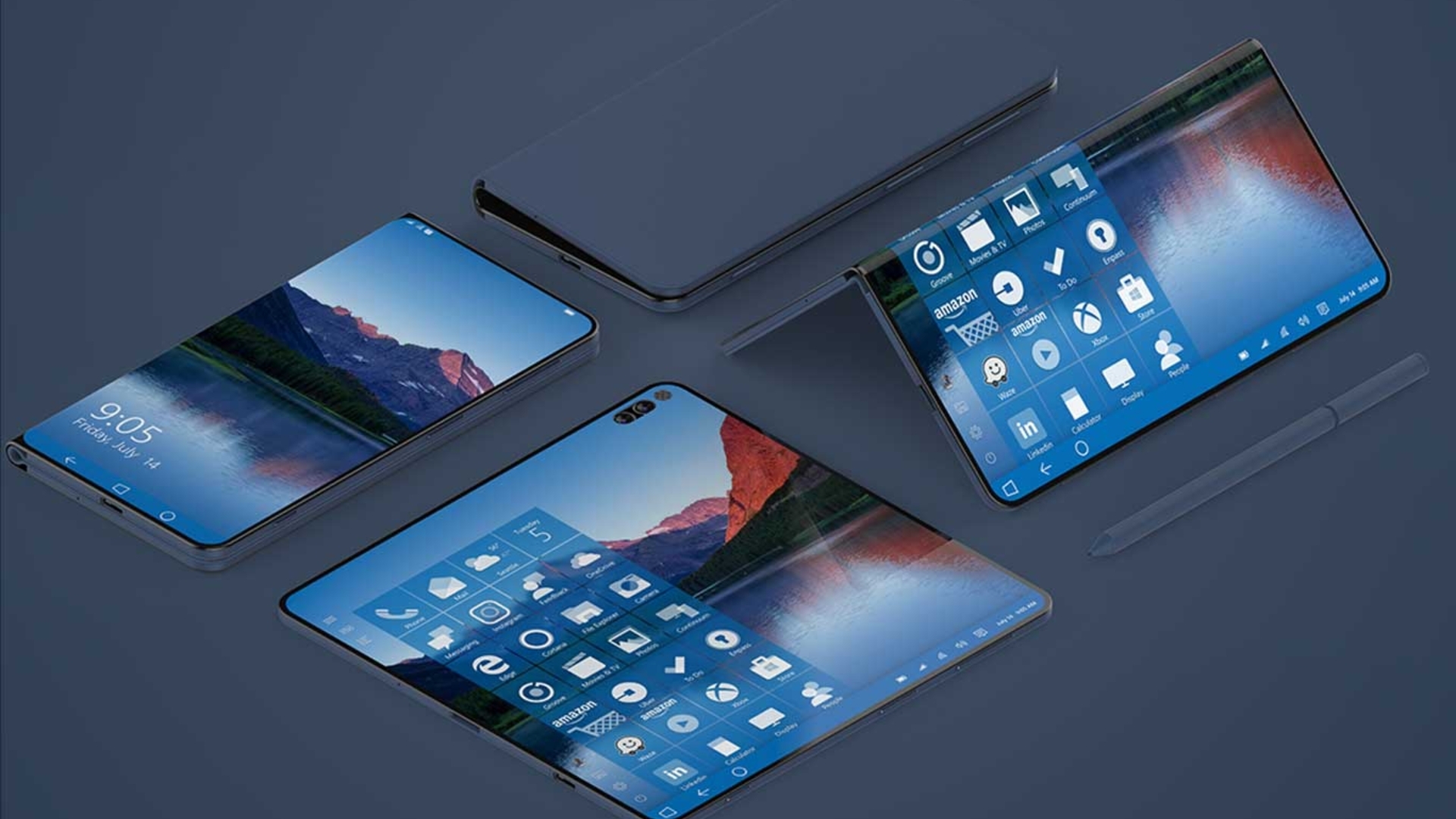 So stellt sich ein Microsoft-Designer das Surface Phone vor