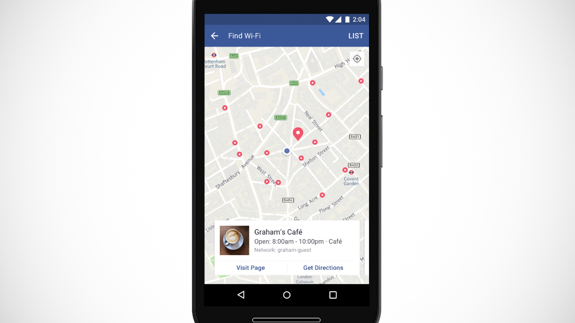 Facebook Wifi-Finder