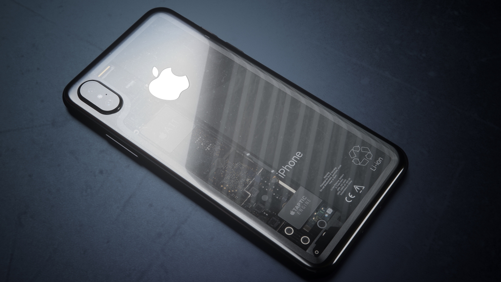 iPhone 8 transparent