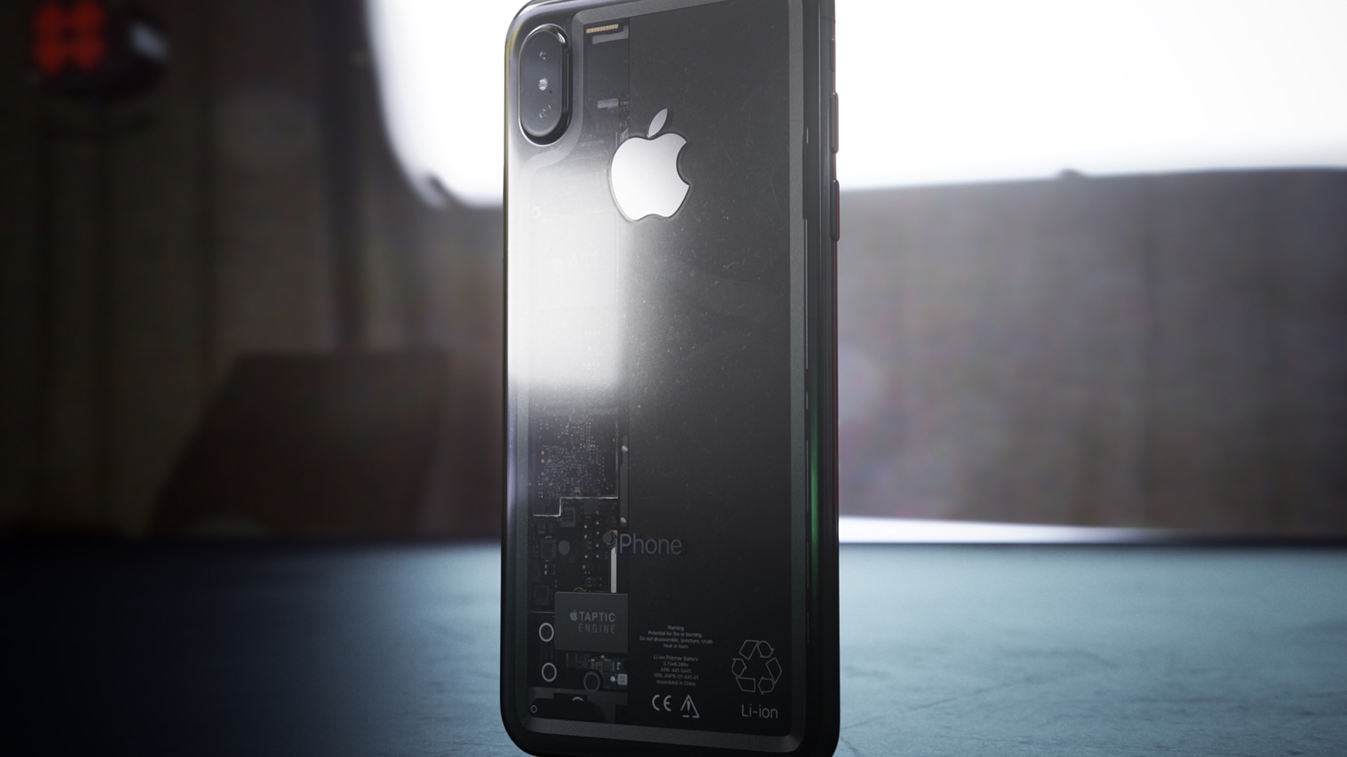 iPhone 8 transparent