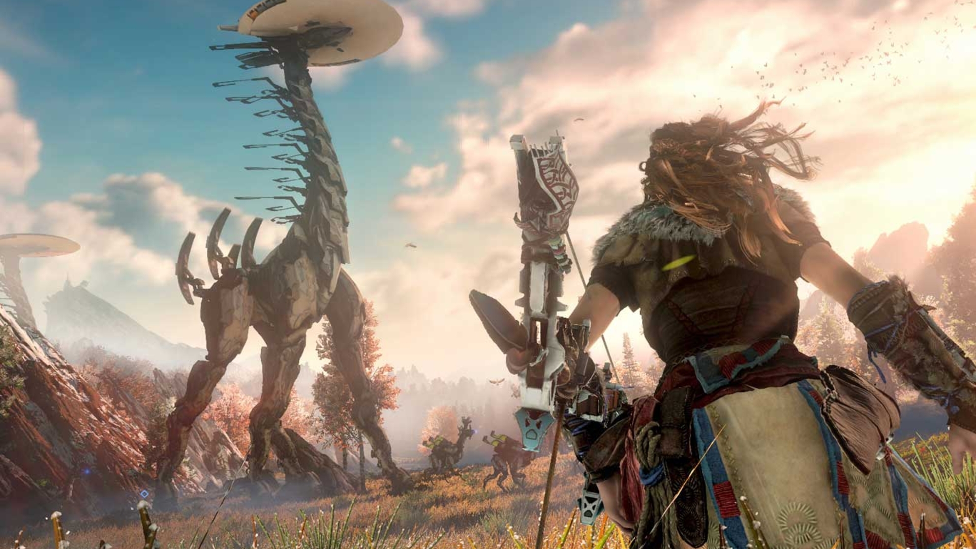 Die Welt und die Kreaturen von "Horizon: Zero Dawn" sind beeindruckend