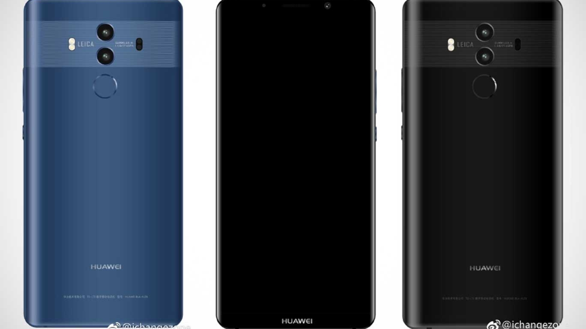 Das Huawei Mate 10 Pro erhält offenbar ein zweifarbiges Design