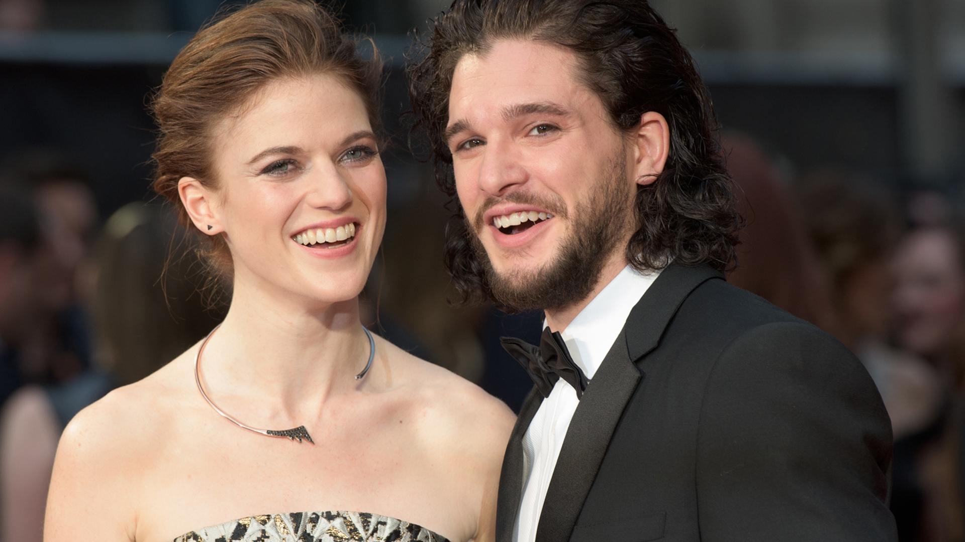 Rose Leslie Kit Harington Game of Thrones