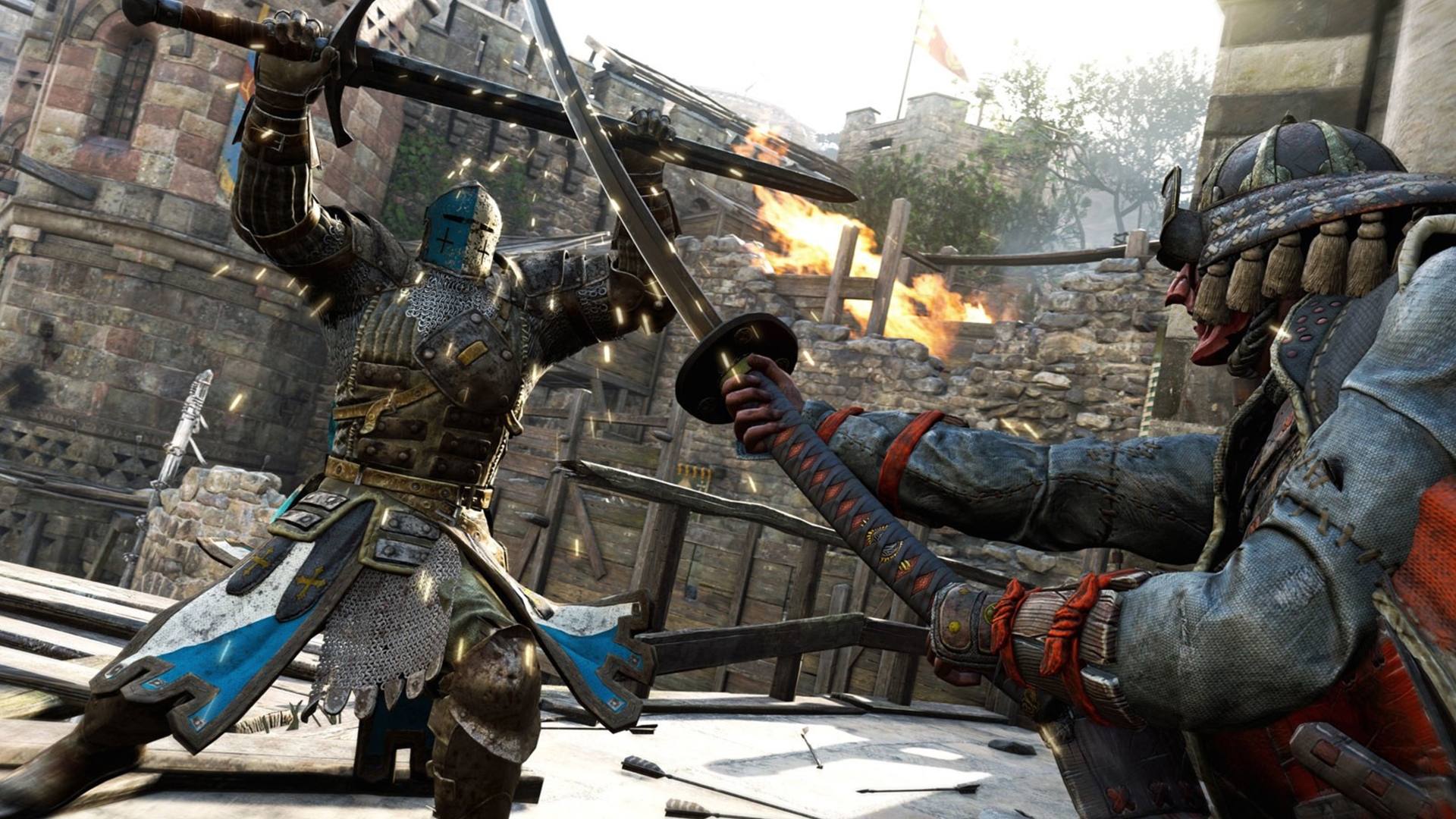 In "For Honor" könnt ihr die Klingen kreuzen