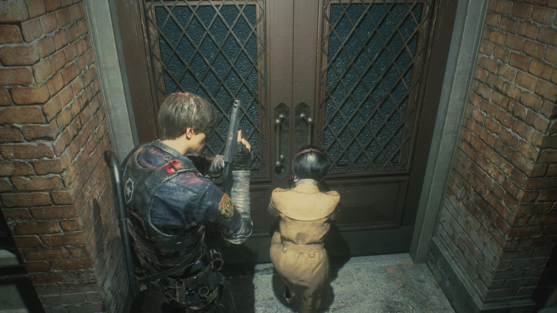 Screenshot aus dem Spiel "Resident Evil 2"