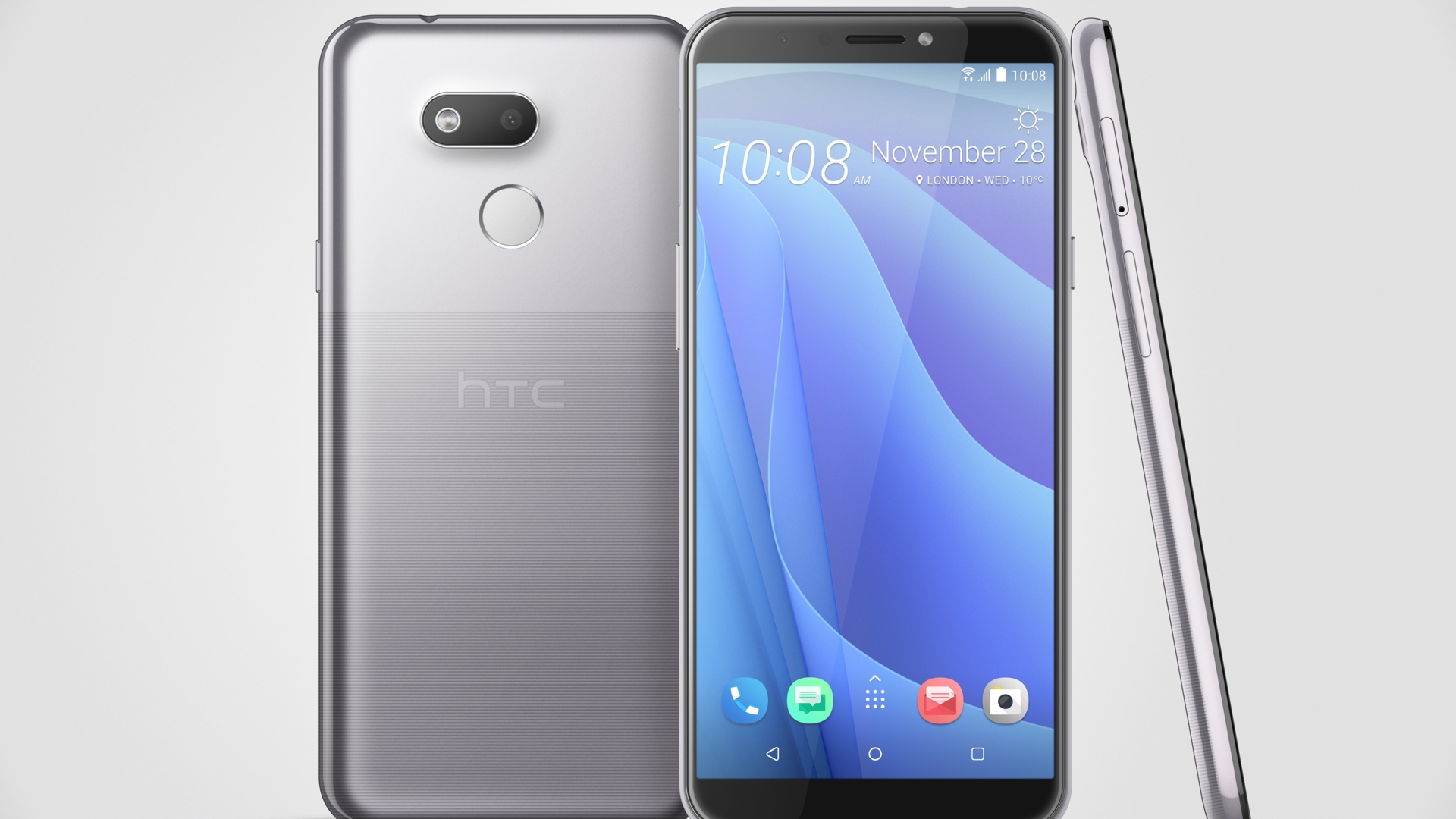 HTC Desire 12S vorderseite rückseite