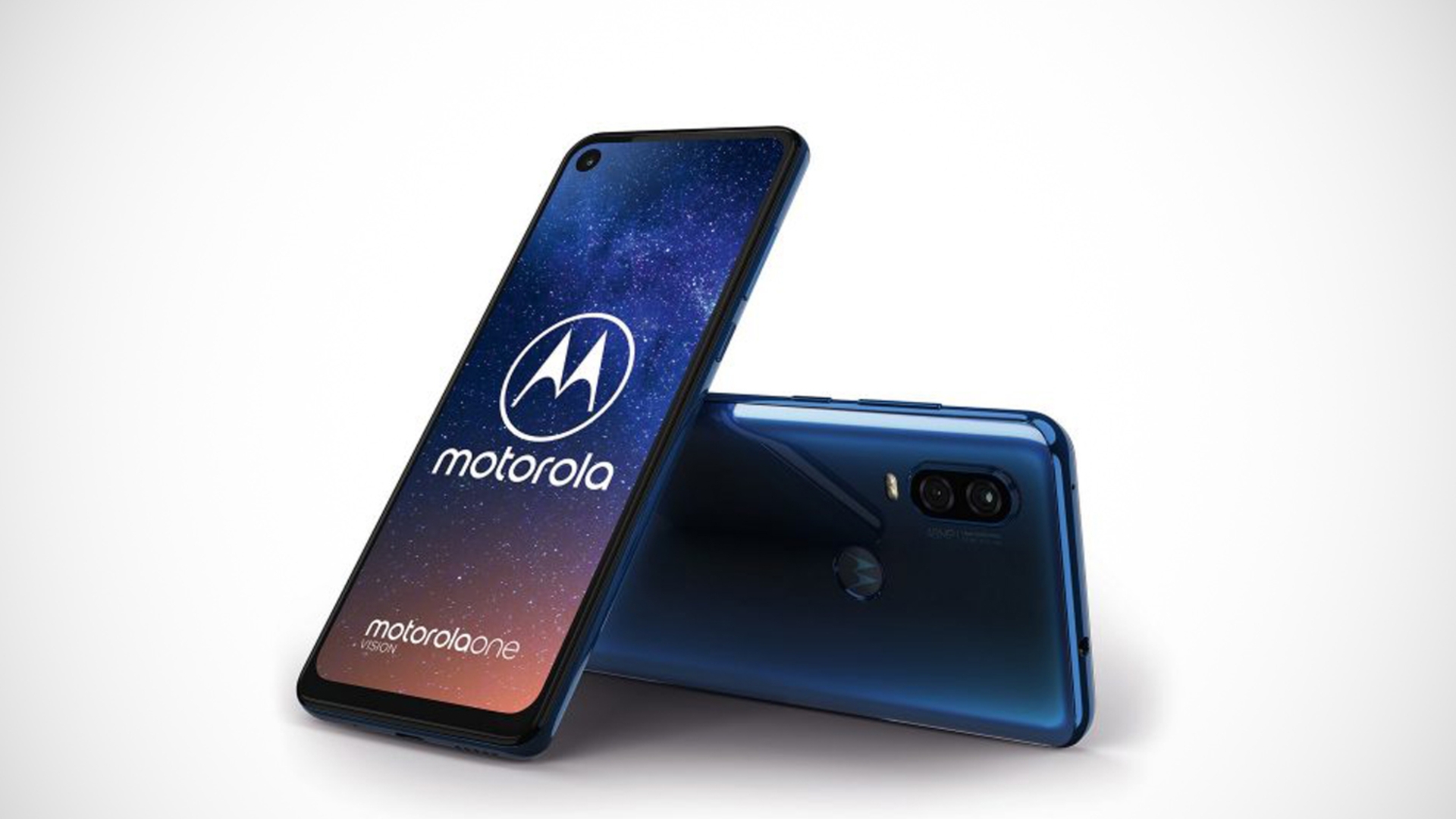 Motorola One Vision in der Farbe Sapphire Gradient