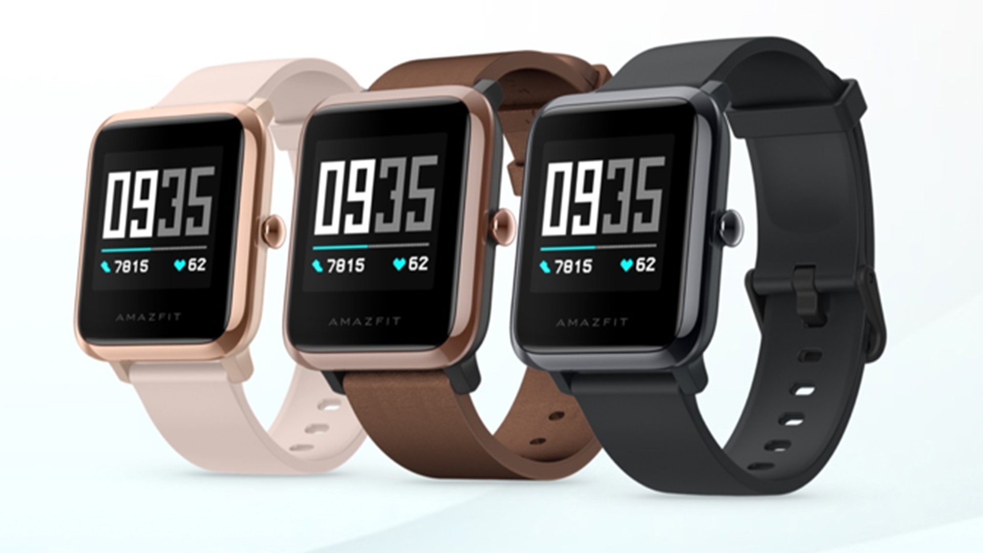 Die Amazfit Health Watch gibt es in drei Farben