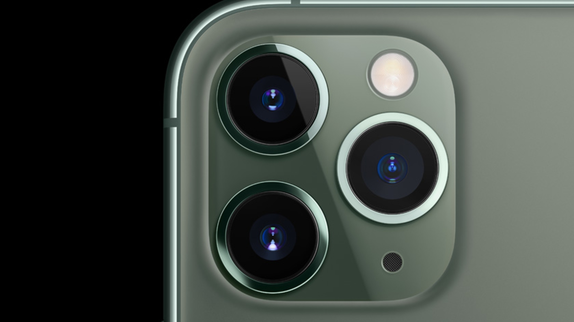 Die Triple-Kamera des iPhone 11 Pro