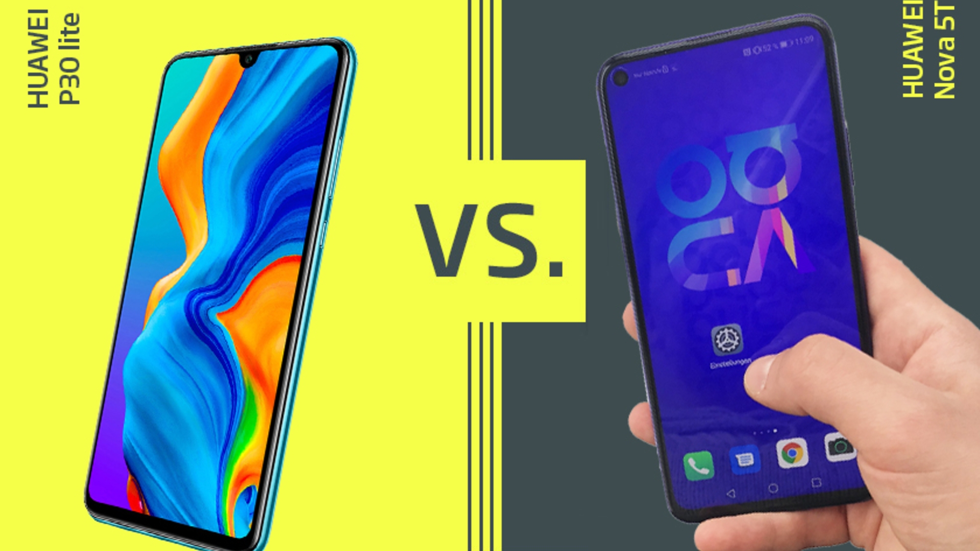 Huawei Nova 5T vs P30 lite