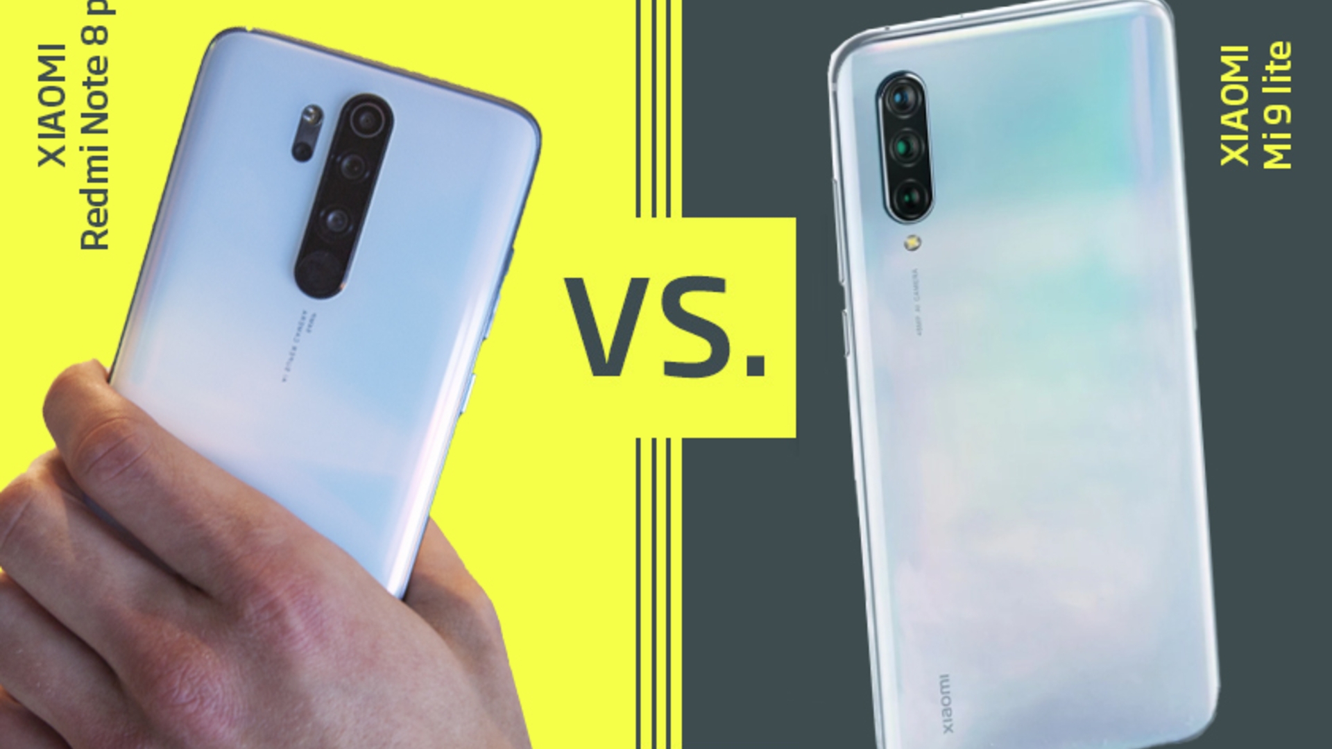 Mi 9 lite vs. Redmi Note 8 Pro