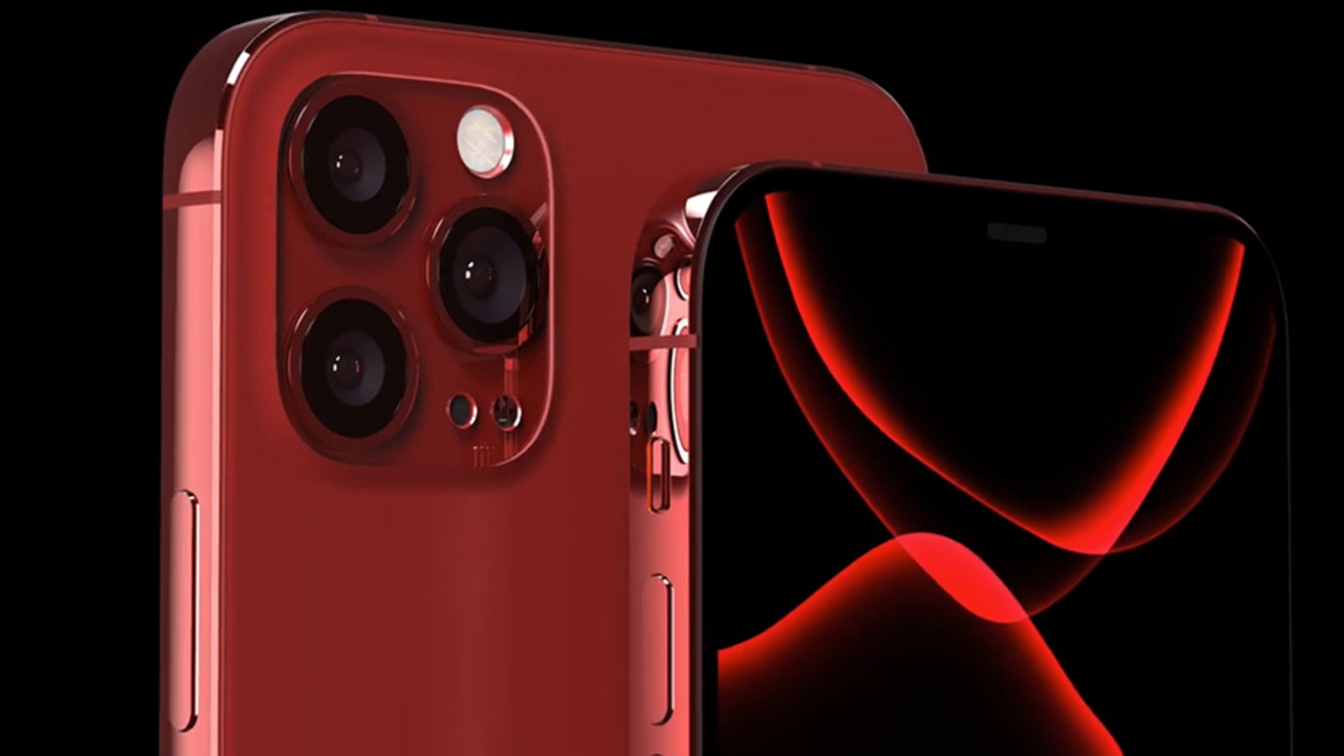 So könnte ein iPhone 12 Pro in Rot aussehen