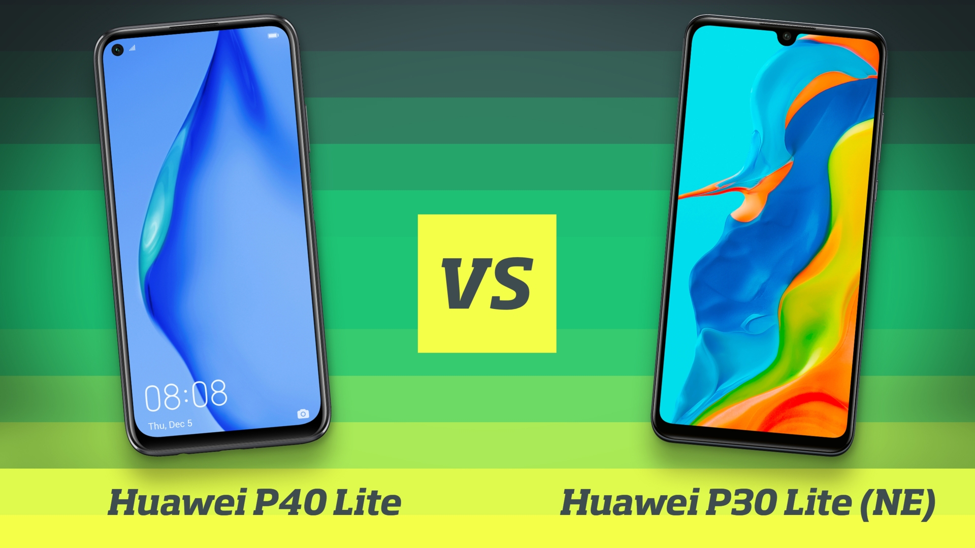 Huawei P40 Lite Vs P30 Lite NE