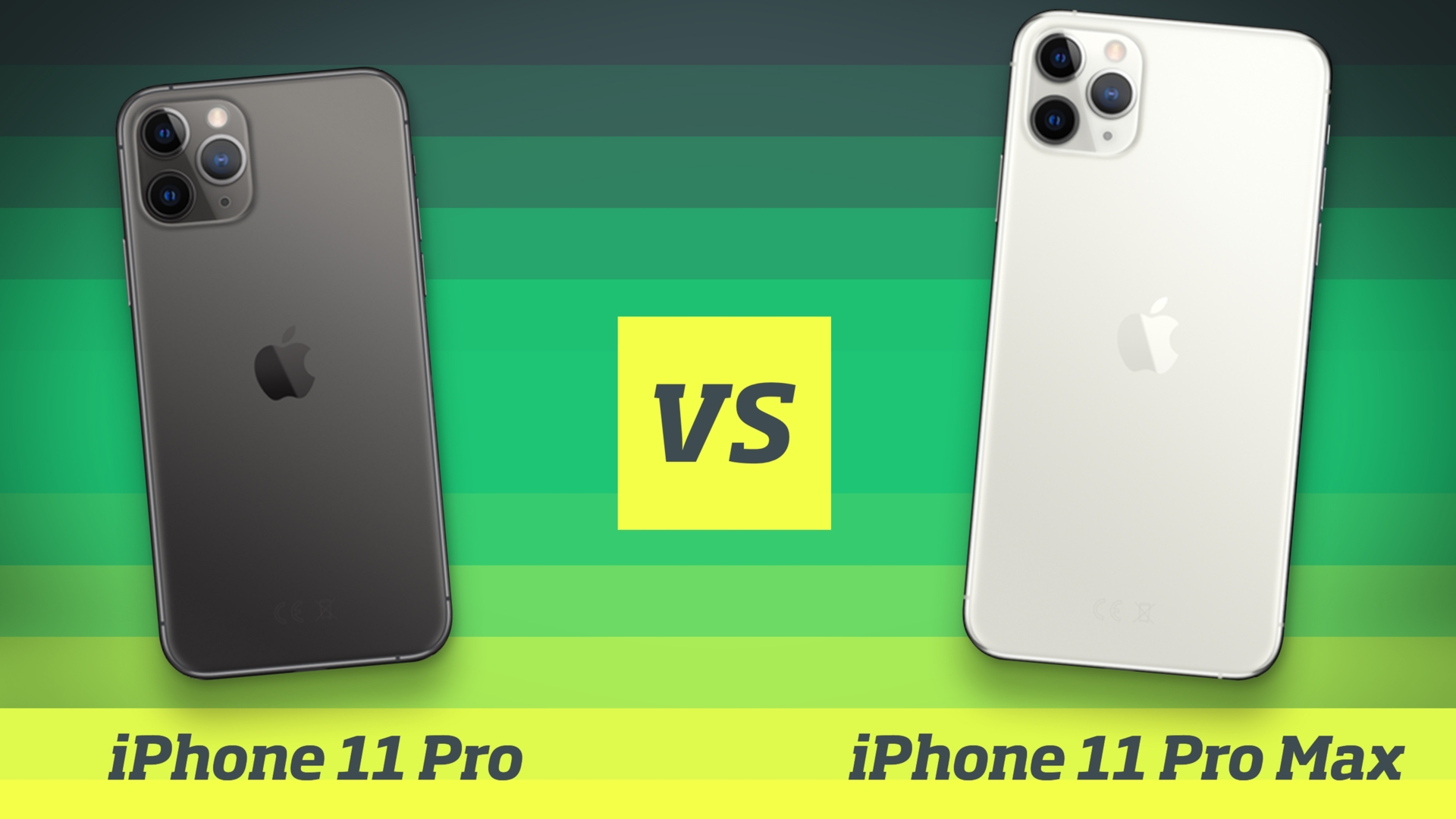 iPhone 11 Pro vs iPhone 11 Pro Max