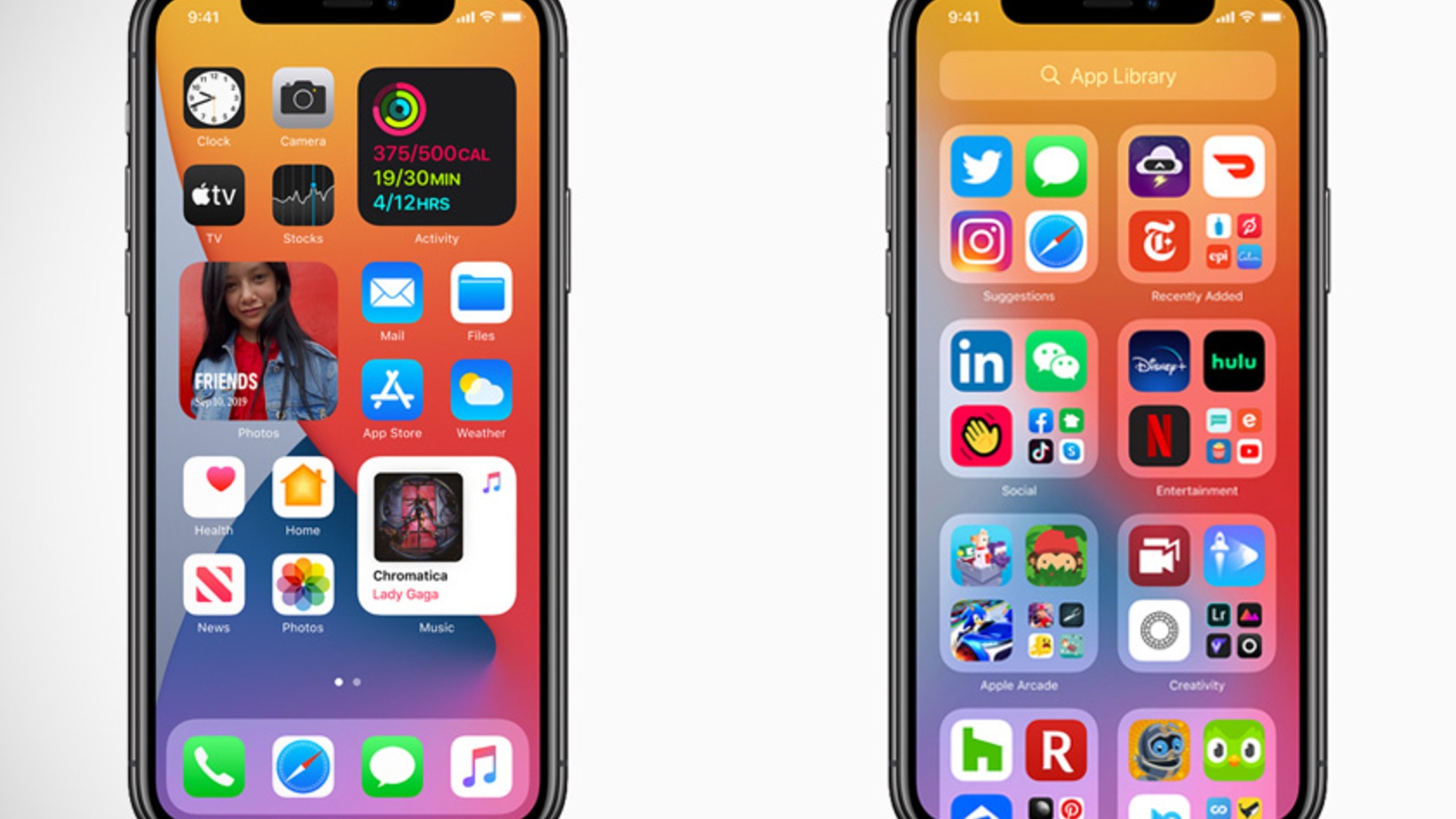 iOS 14 Homescreen