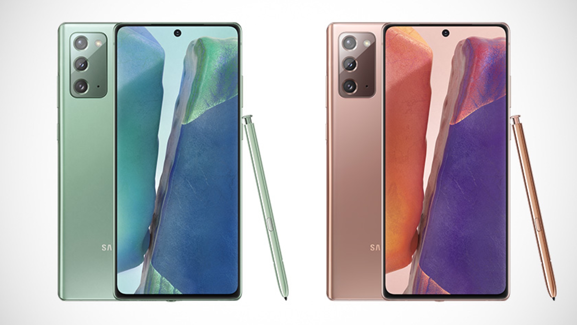 Das Galaxy Note 20 soll unter anderem in Mystic Bronze und Mystic Green escheinen