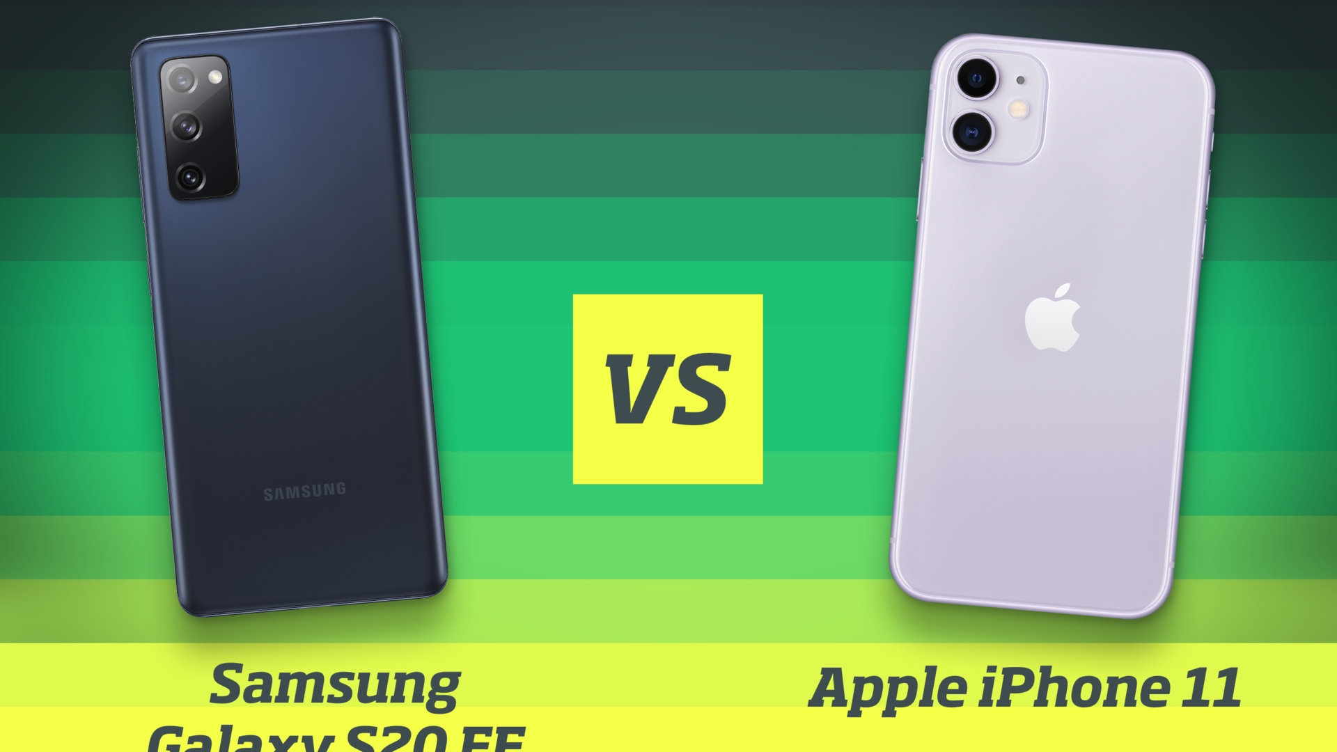 Galaxy S20 FE vs IPhone11