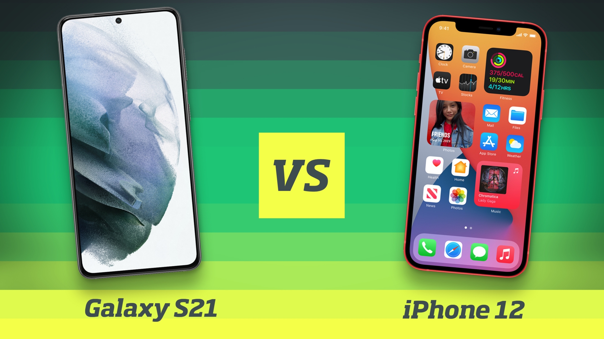 Samsung Galaxy S21 vs iPhone 12 Vergleich