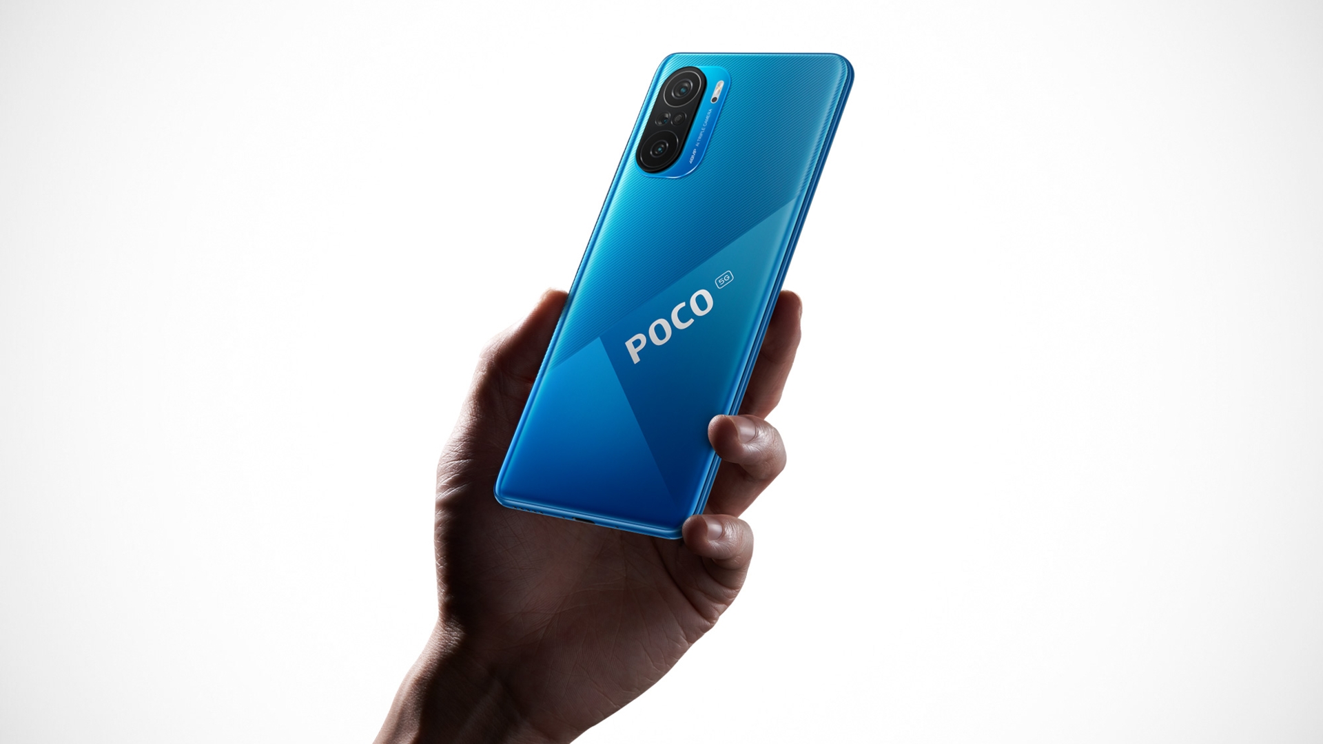 Xiaomi Poco F3 in Blau