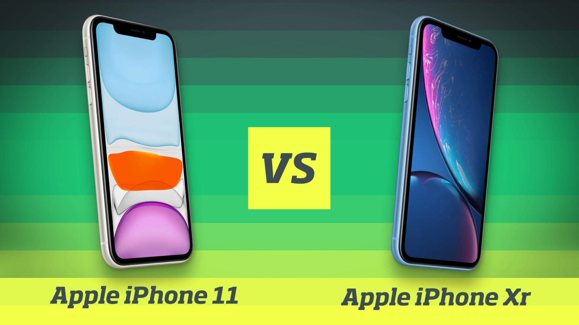 iPhone 11 vs iPhone Xr