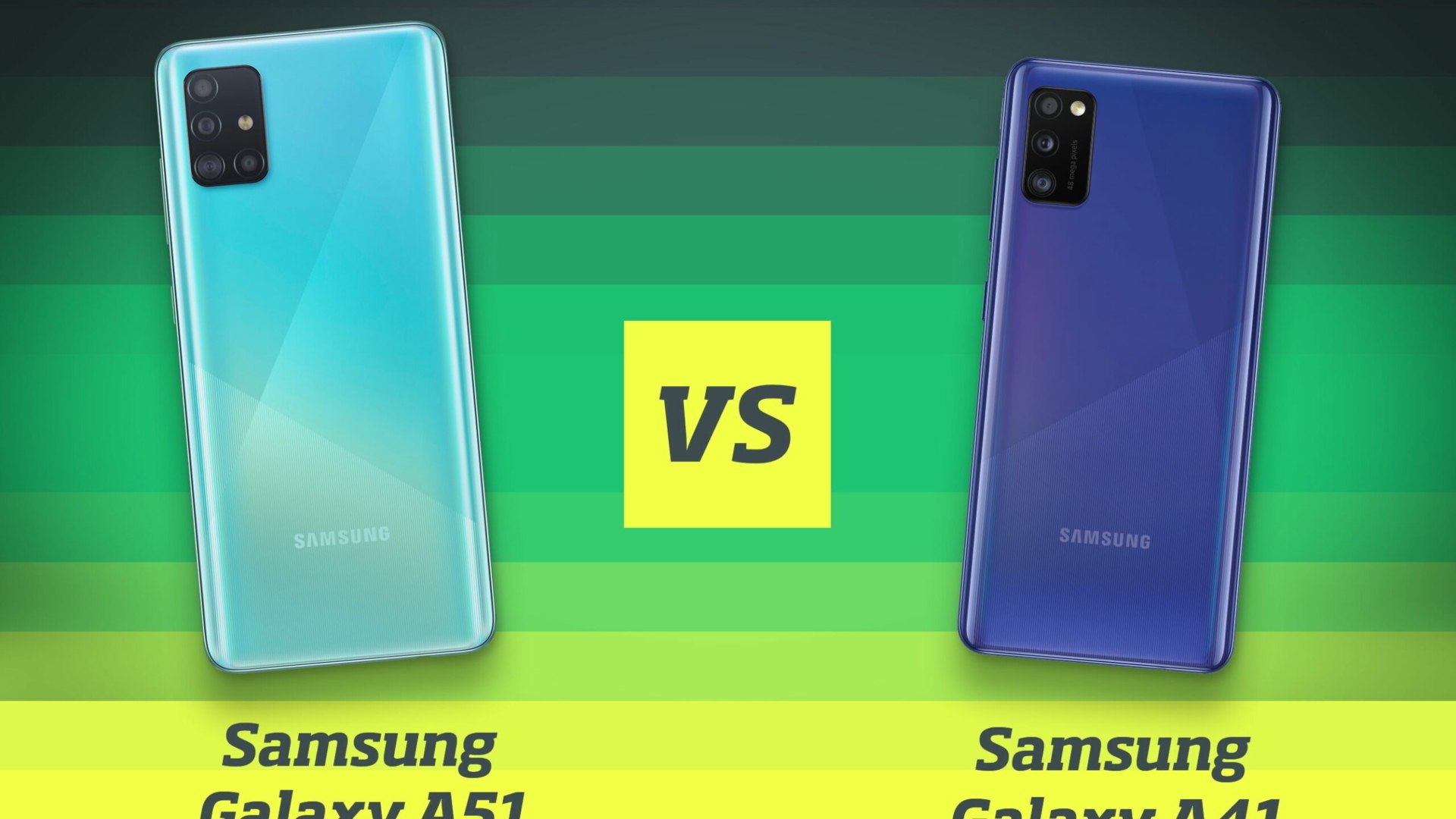 Samsung Galaxy A51 vs. Galaxy A41 im Vergleich