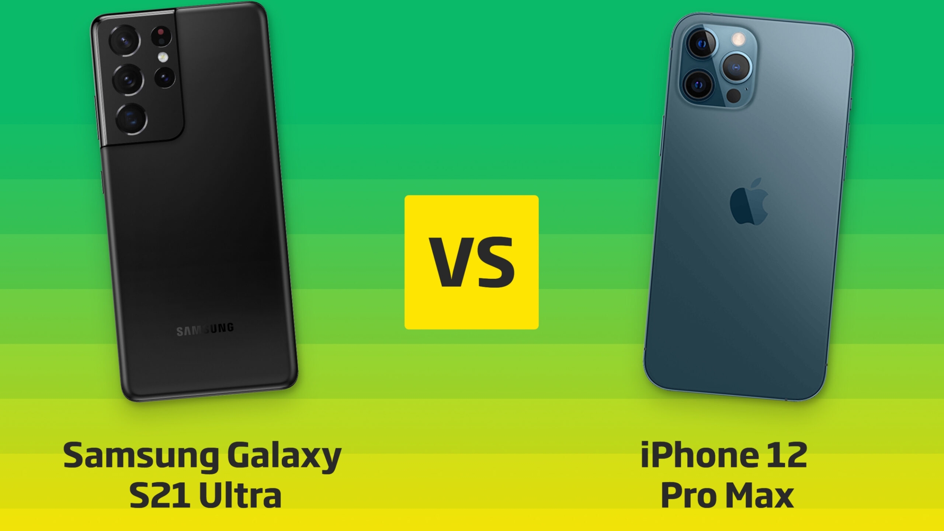 Samsung Galaxy S21 Ultra vs. iPhone 12 Pro Max im Vergleich