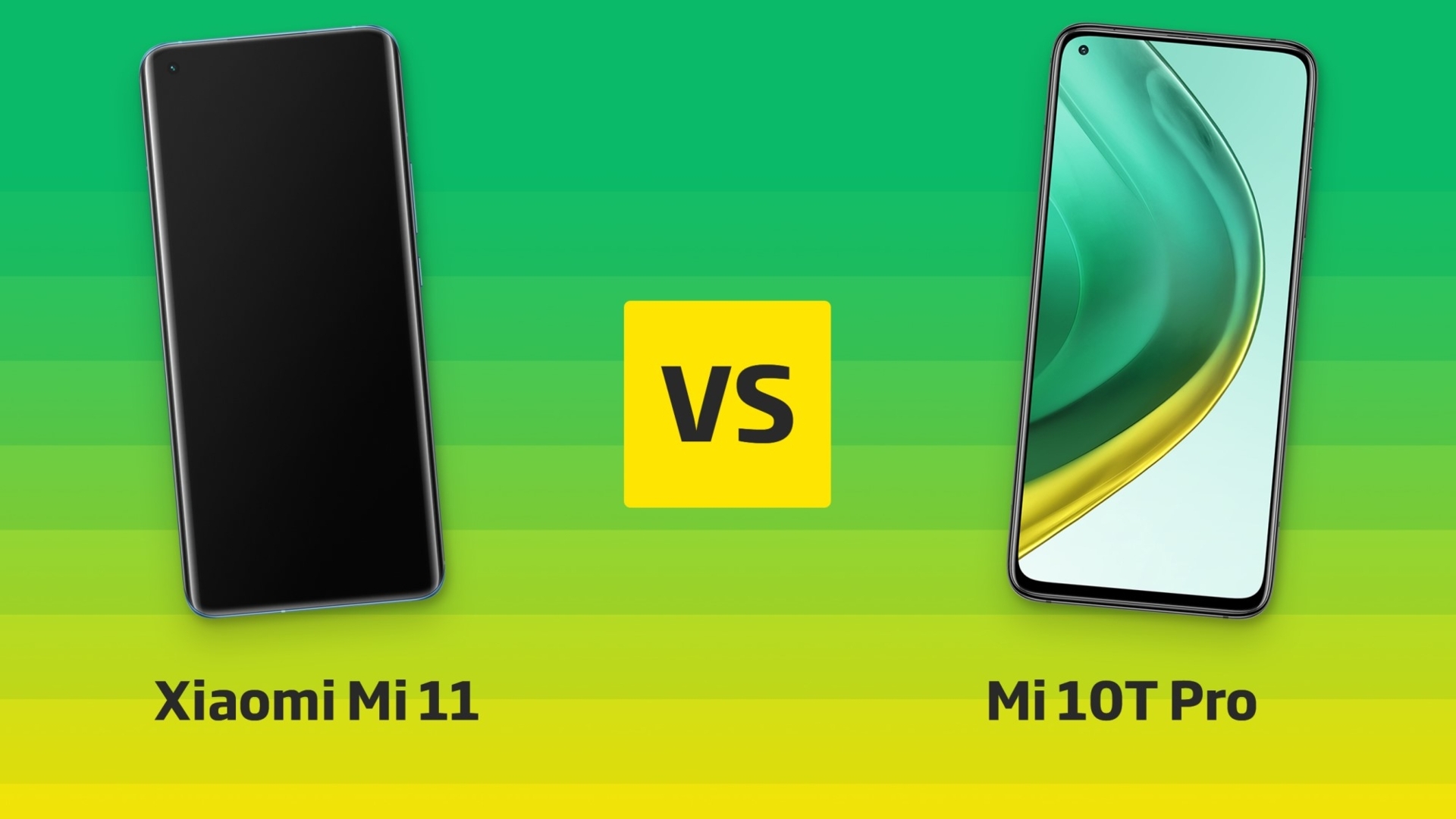 Xiaomi Mi 11 vs Mi 10T Pro Vergleich Header