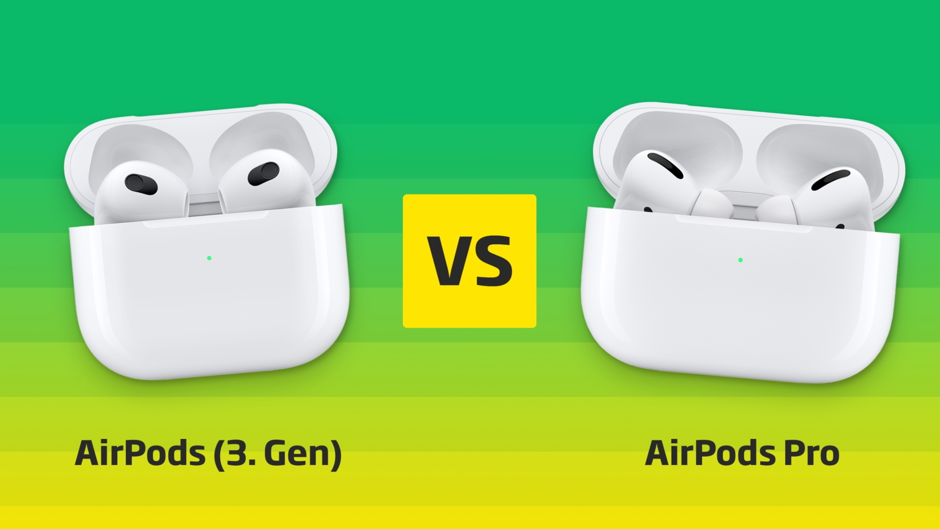 Apple AirPods 3 vs. AirPods Pro