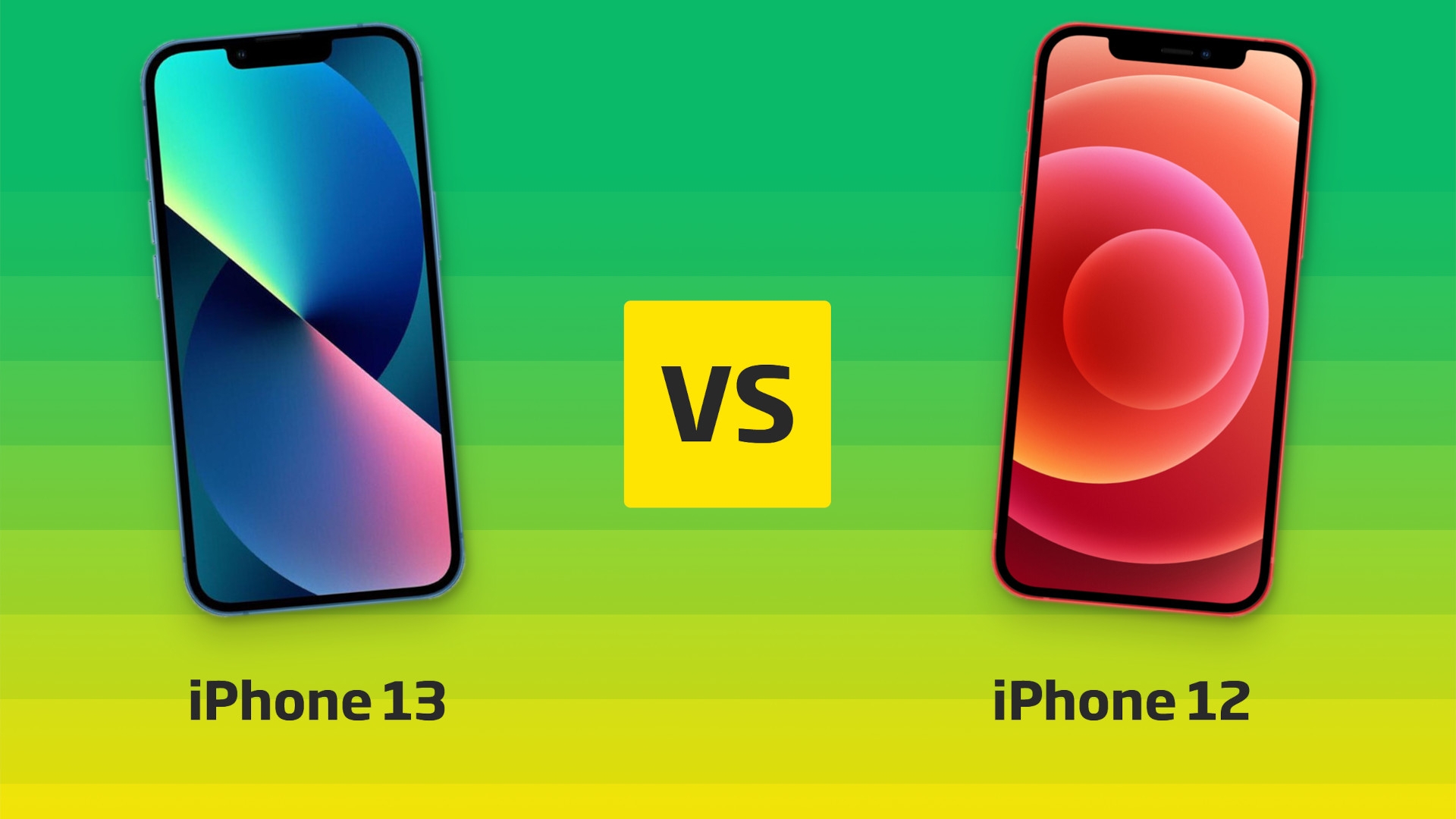 iPhone 13 vs iPhone 12 Vergleich