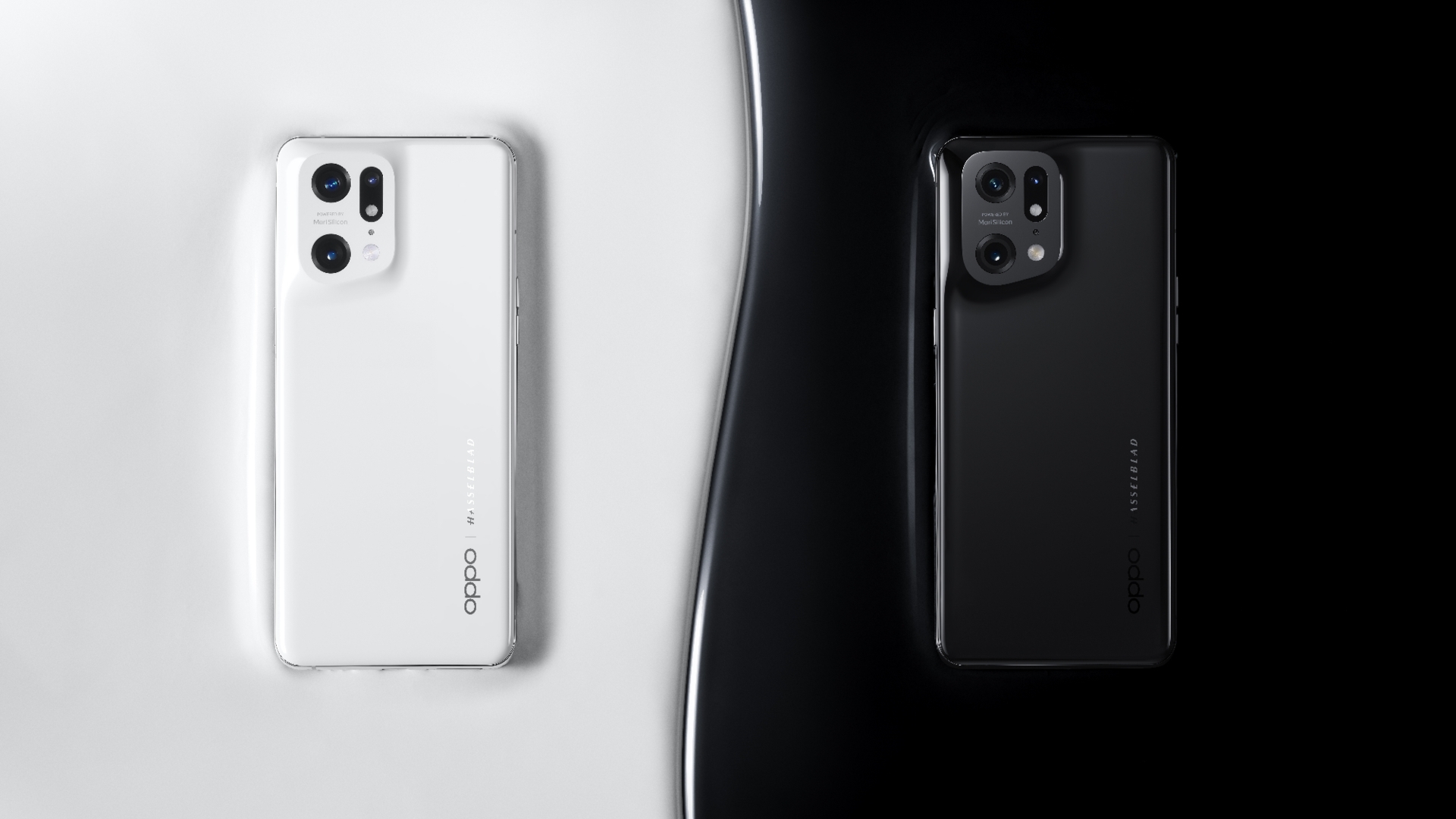 Oppo Find X5 Pro Schwarz Weiß