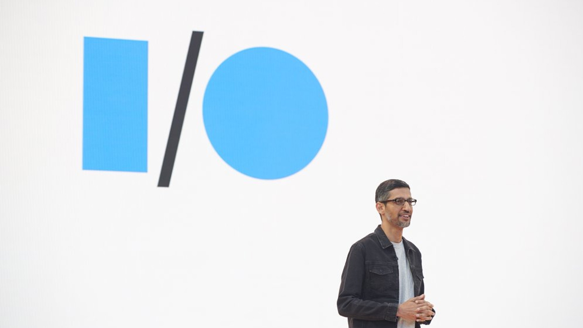 Sundar Pichai auf der Google I/O