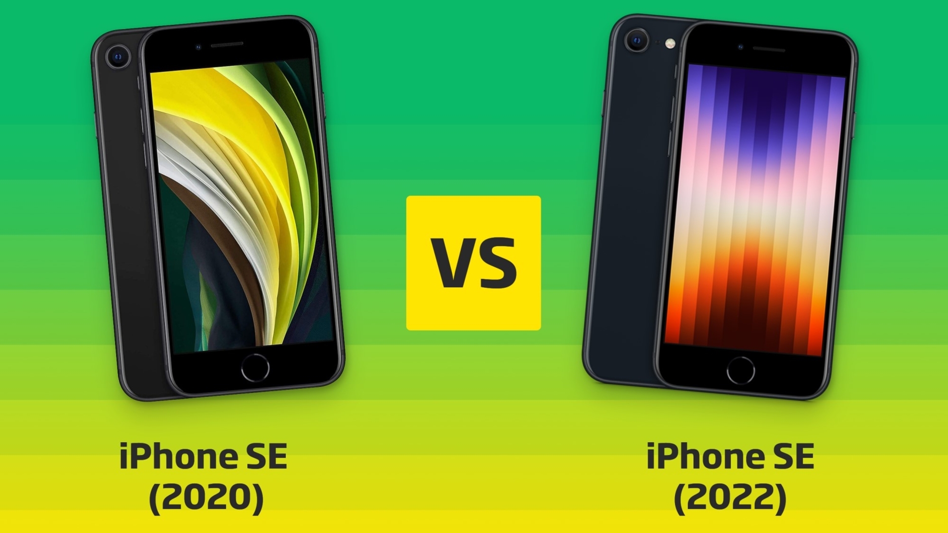 iPhone SE 2020 vs. iPhone SE 2022 Beitragsbild