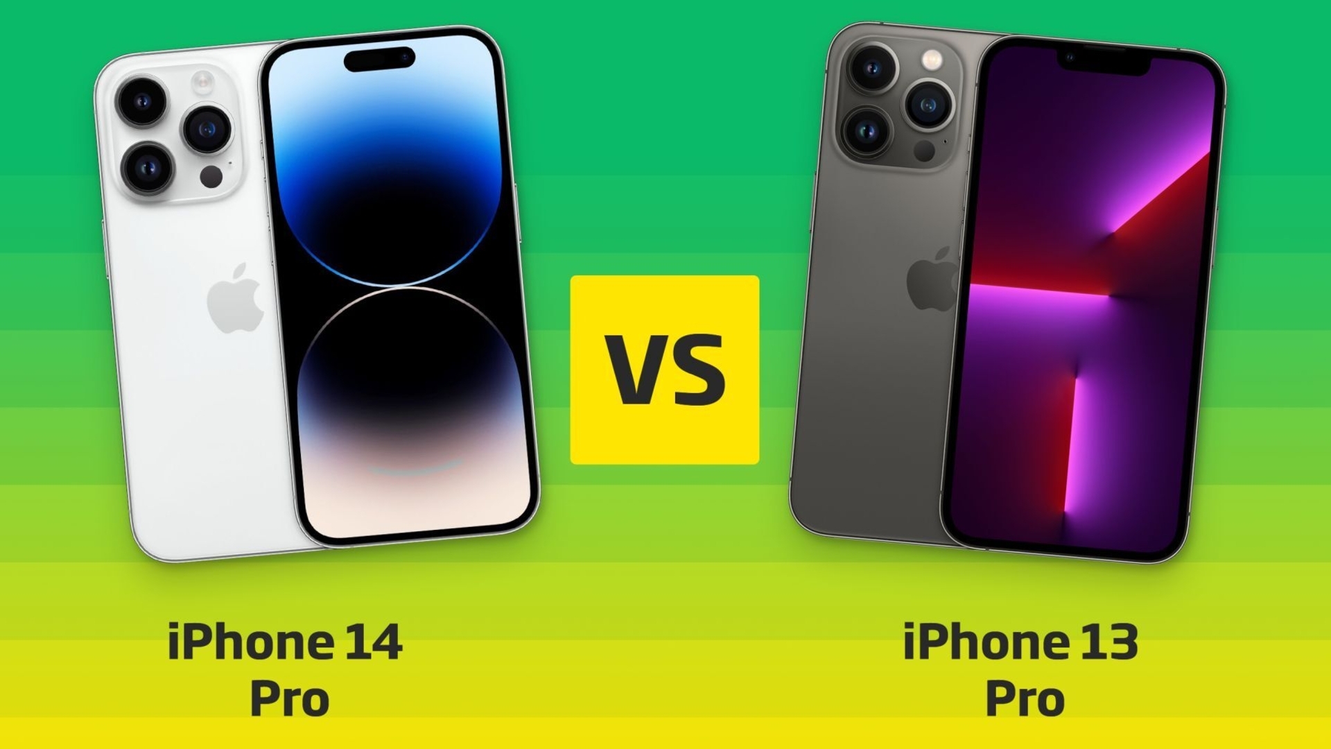 iPhone 14 Pro vs. 13 Pro Vergleich