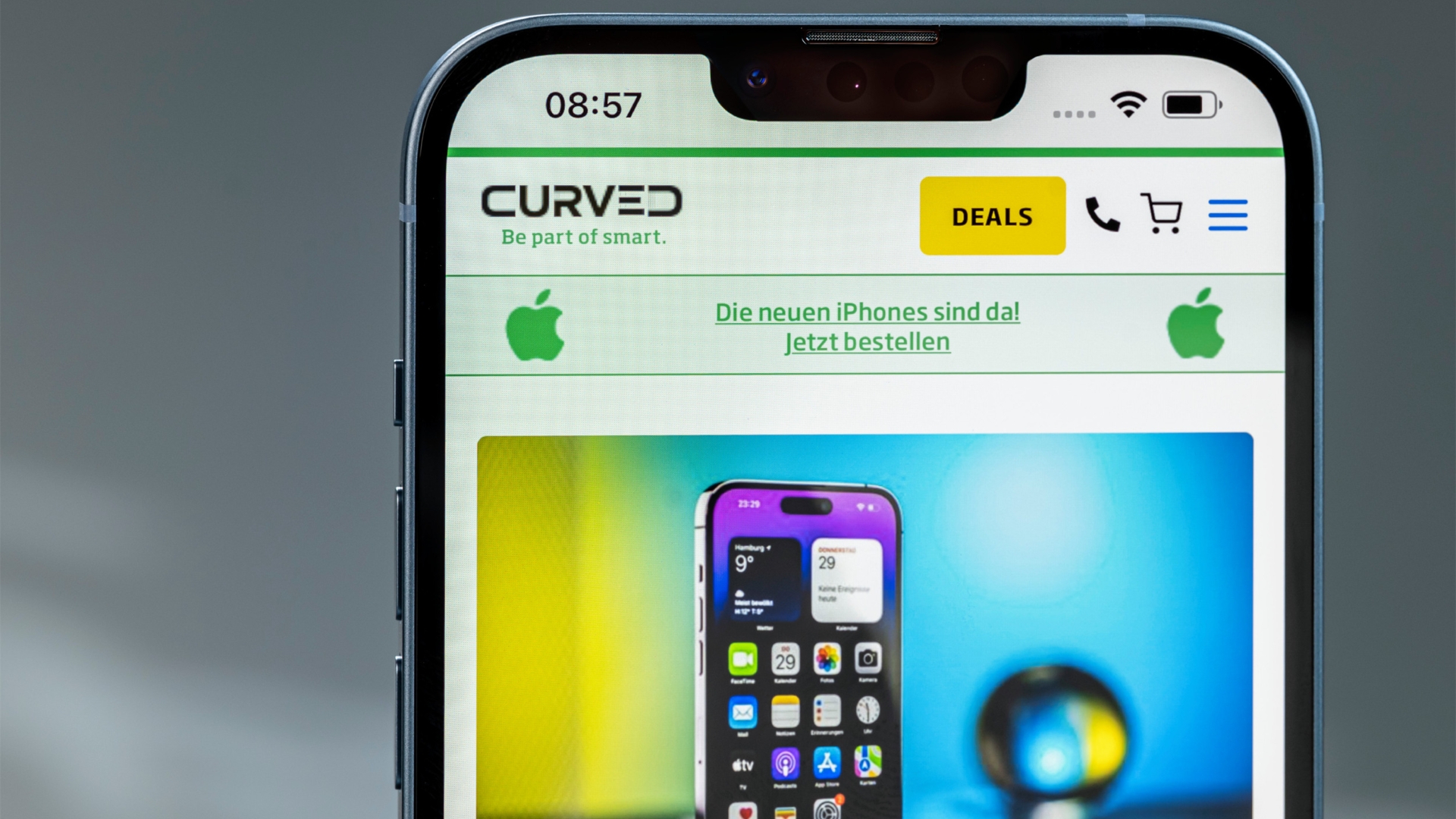 iPhone 14 Plus Test Notch und Displayränder