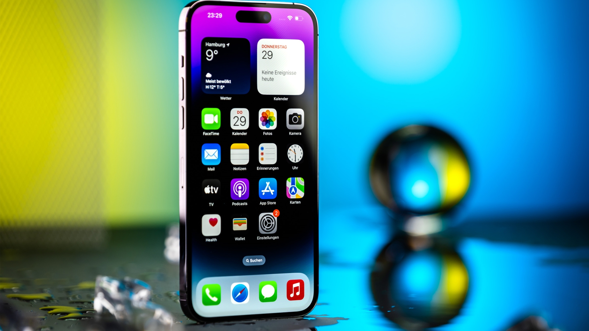 iPhone 14 Pro Max: Display mit Dynamic Islanf