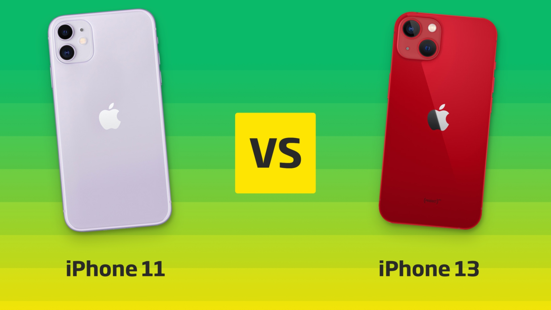 iPhone 11 vs iPhone 13 im Vergleich