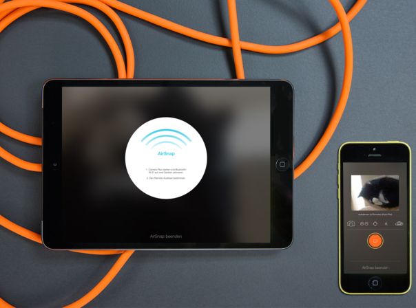 Camera Plus jetzt mit AirSnap