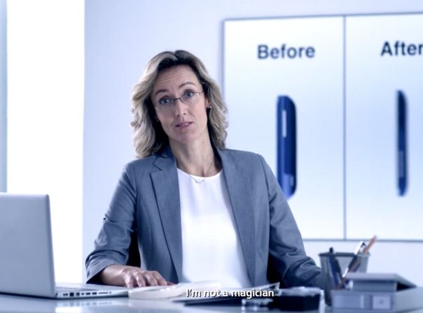 Chirurgisch lässt sich die natürliche Schönheit des Huawei Ascend P7 nicht erreichen, sagt der neue Spot