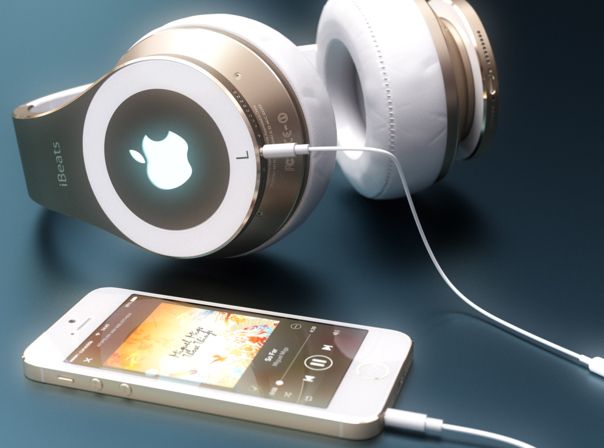 Das Beste der beiden Welten:  Beats-Kopfhörer, sehr bald designed in Cupertino, könnten so aussehen