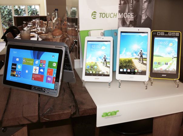 Die neue Tablet-Gernation von Acer: Aspire Switch 10, Iconia Tab 7, Iconia Tab 8 und Iconia One 7.