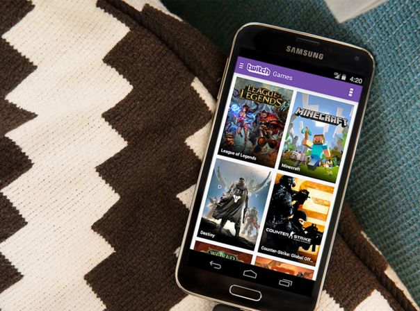 Twitch auf dem Smartphone