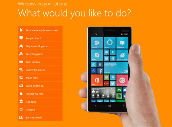 So sieht Microsofts Online-Grundkurs zu Windows Phone 8.1 aus