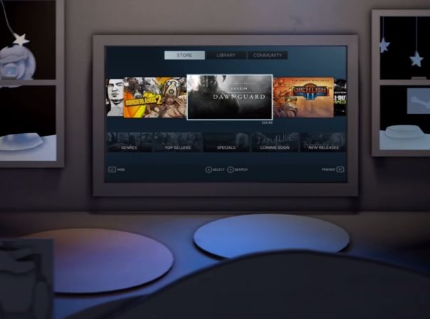 Mit dem Big Picture Modus ist Steam für das Wohnzimmer gerüstet – bietet Valve demnächst auch Filme an?