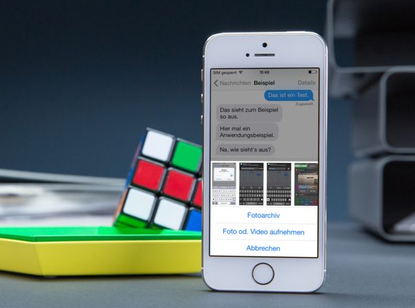 iMessage Fotoarchiv