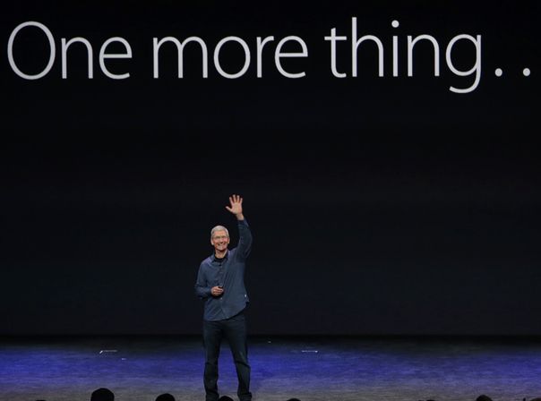 Apple Keynote, Tim Cook