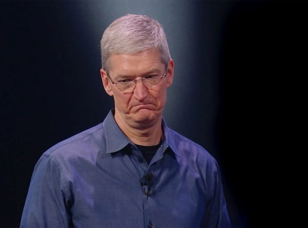 Tim Cook findet das gar nicht gut