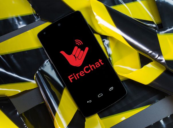 FireChat braucht weder WLAN noch ein mobiles Datennetz um Nachrichten zu verschicken.